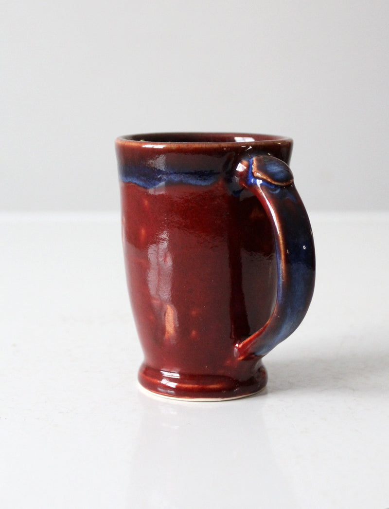 vintage studio pottery mug