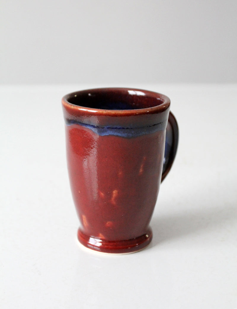 vintage studio pottery mug