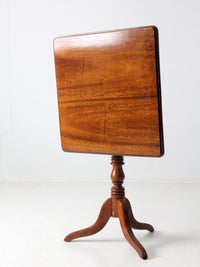 antique tilt top parlor table