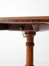 antique tilt top parlor table