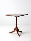 antique tilt top parlor table