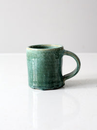 vintage studio pottery mug