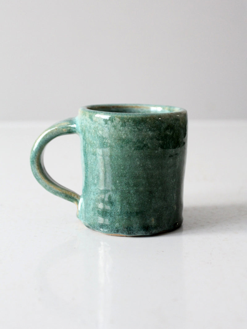 vintage studio pottery mug