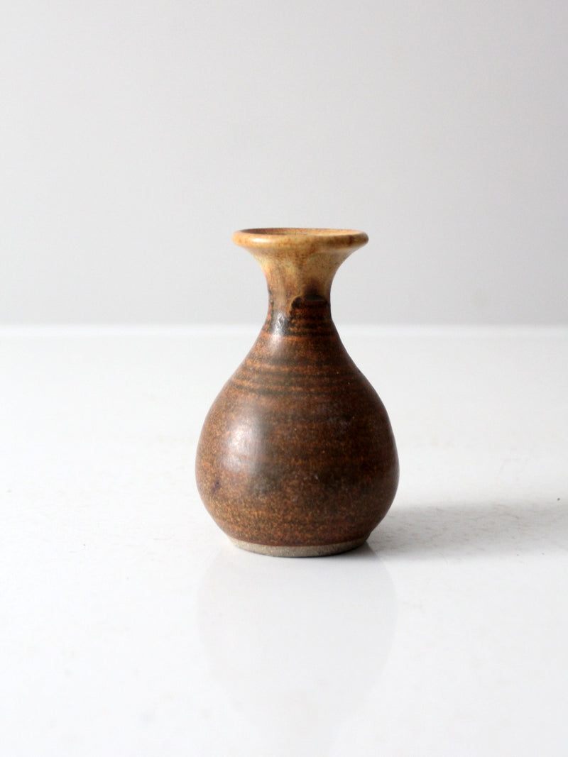 vintage studio pottery vase