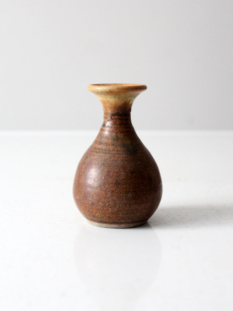 vintage studio pottery vase