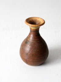 vintage studio pottery vase