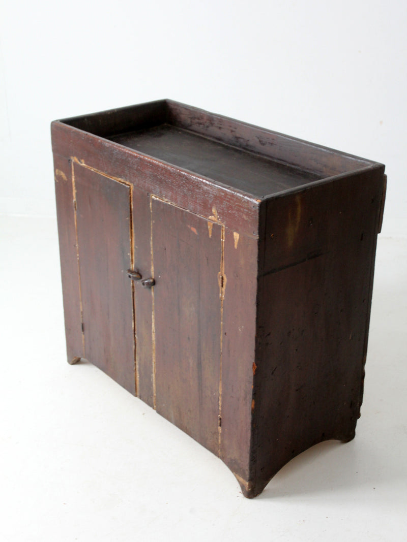 antique dry sink