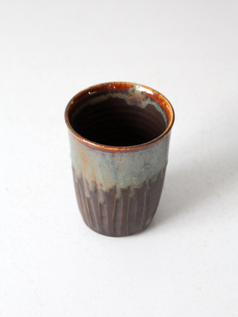 vintage studio pottery vase