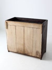 antique dry sink