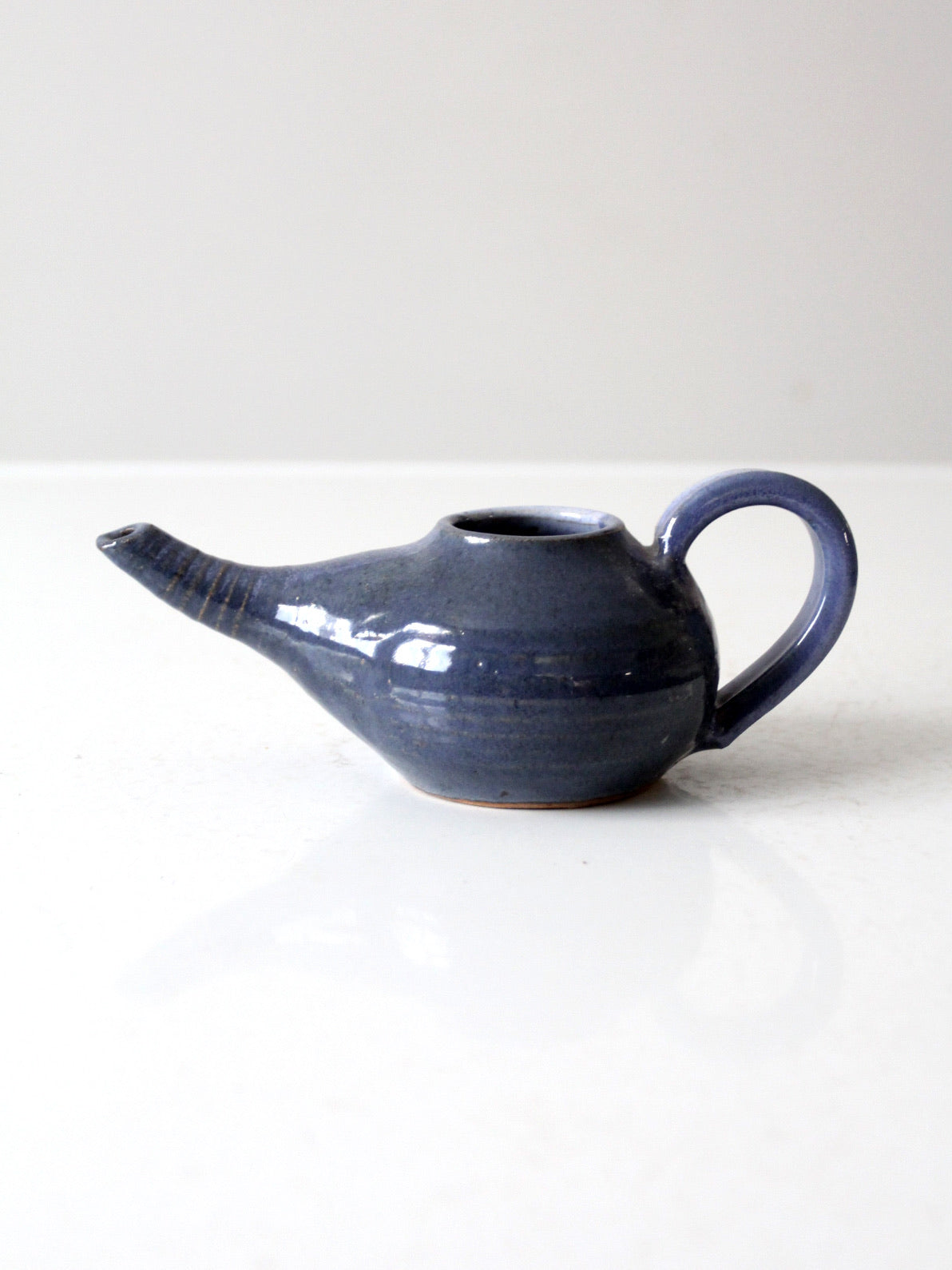 vintage studio pottery teapot