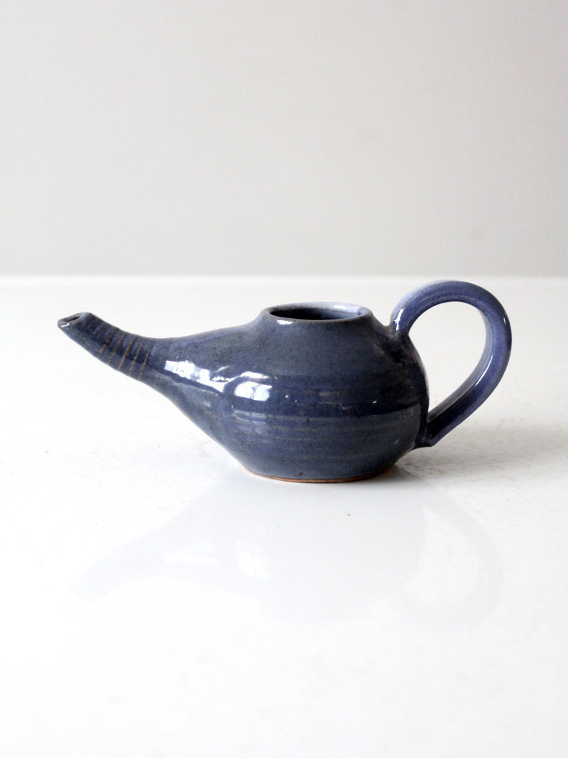 vintage studio pottery teapot