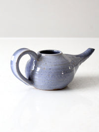 vintage studio pottery teapot