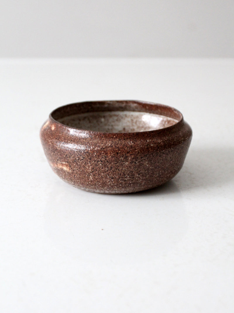 vintage studio pottery bowl