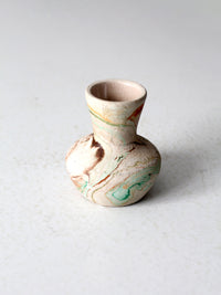 vintage Nemadji pottery vase