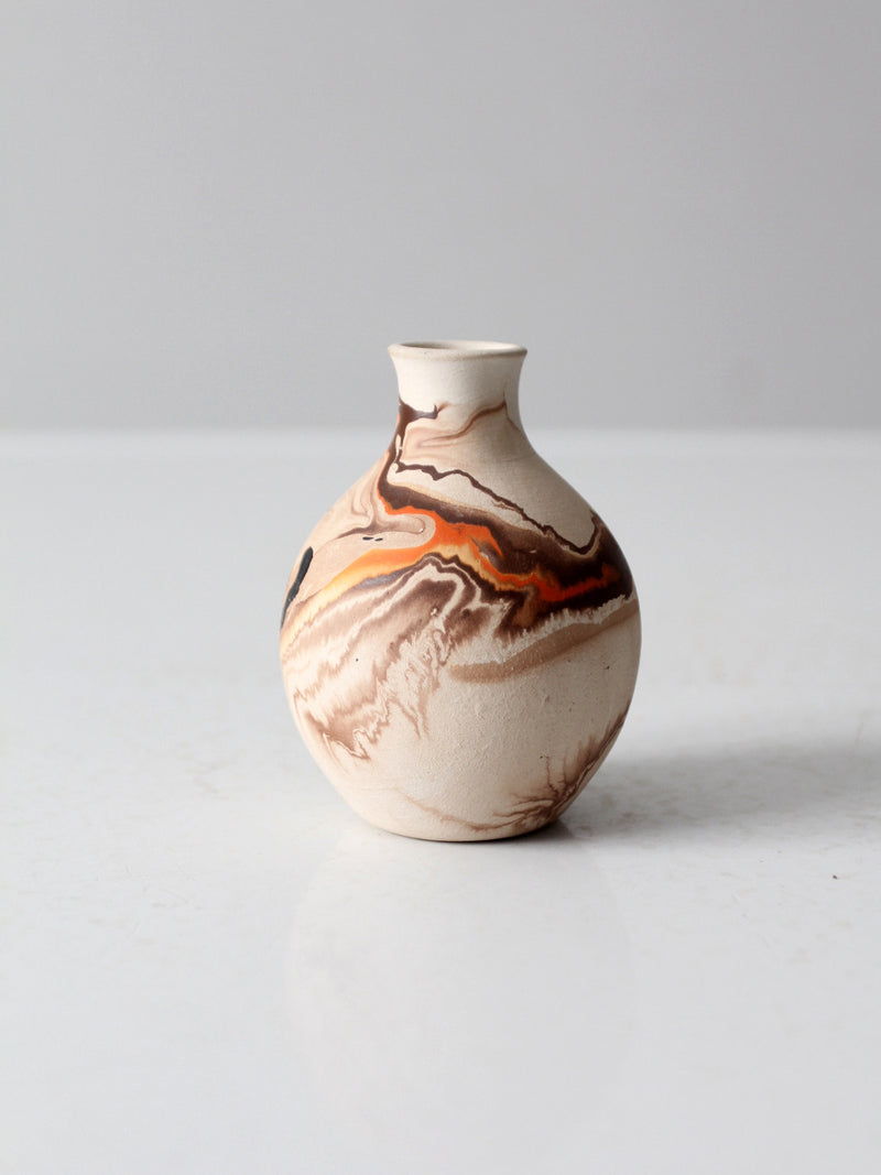 vintage Nemadji pottery vase