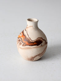 vintage Nemadji pottery vase