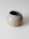 vintage studio pottery cache pot