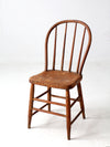 antique bow back Windsor farmhouse chair