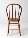 antique bow back Windsor farmhouse chair