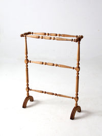 antique towel stand