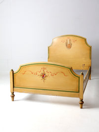 antique French Provincial twin bed