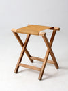 vintage camp stool