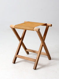 vintage camp stool