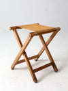 vintage camp stool