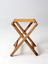 vintage camp stool