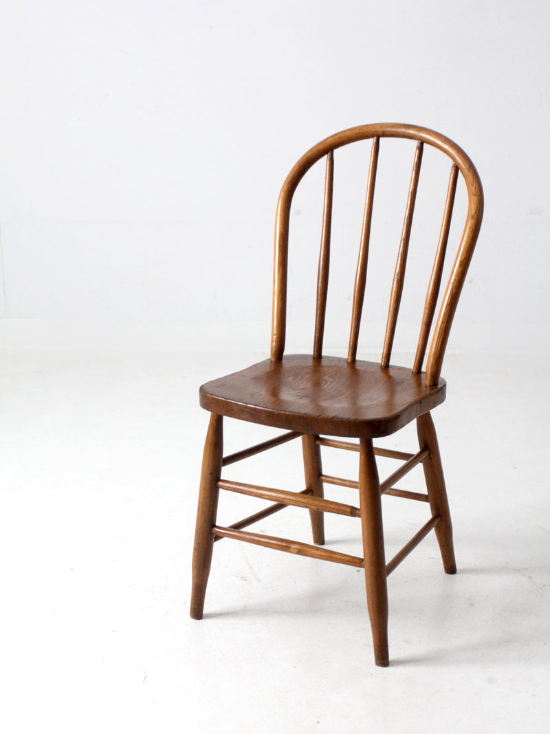 vintage spindle back farmhouse chair