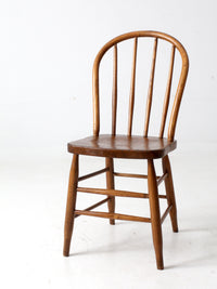 vintage spindle back farmhouse chair