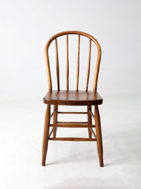 vintage spindle back farmhouse chair