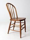 vintage spindle back farmhouse chair