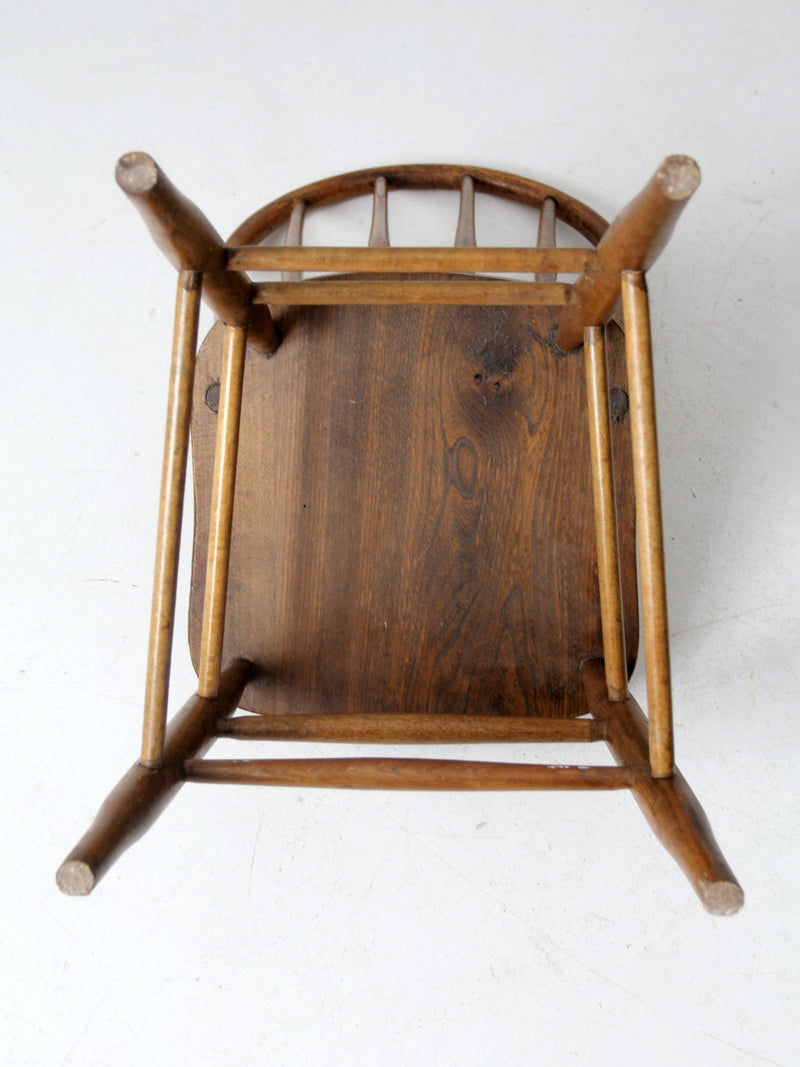 vintage spindle back farmhouse chair