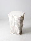 antique woven hamper