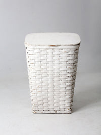 antique woven hamper