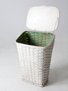 antique woven hamper