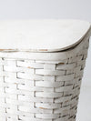 antique woven hamper