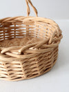 vintage harvest basket