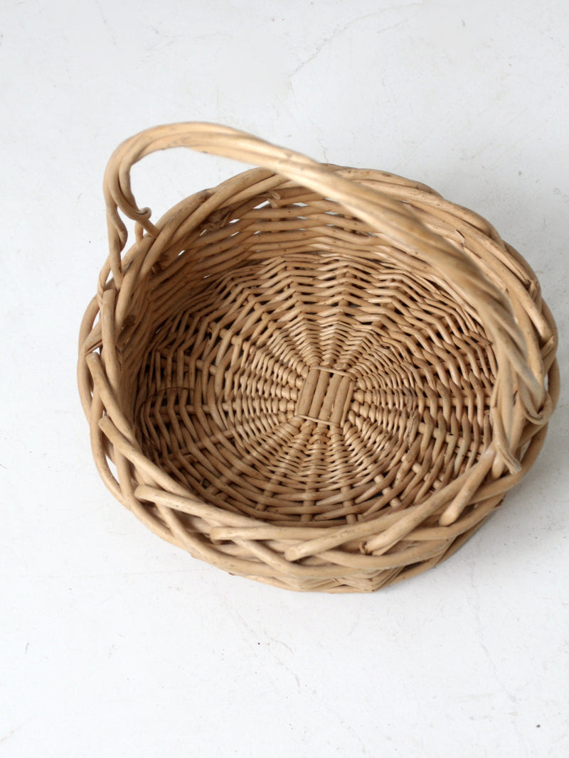 vintage harvest basket