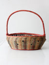 vintage watermelon basket