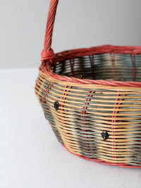 vintage watermelon basket