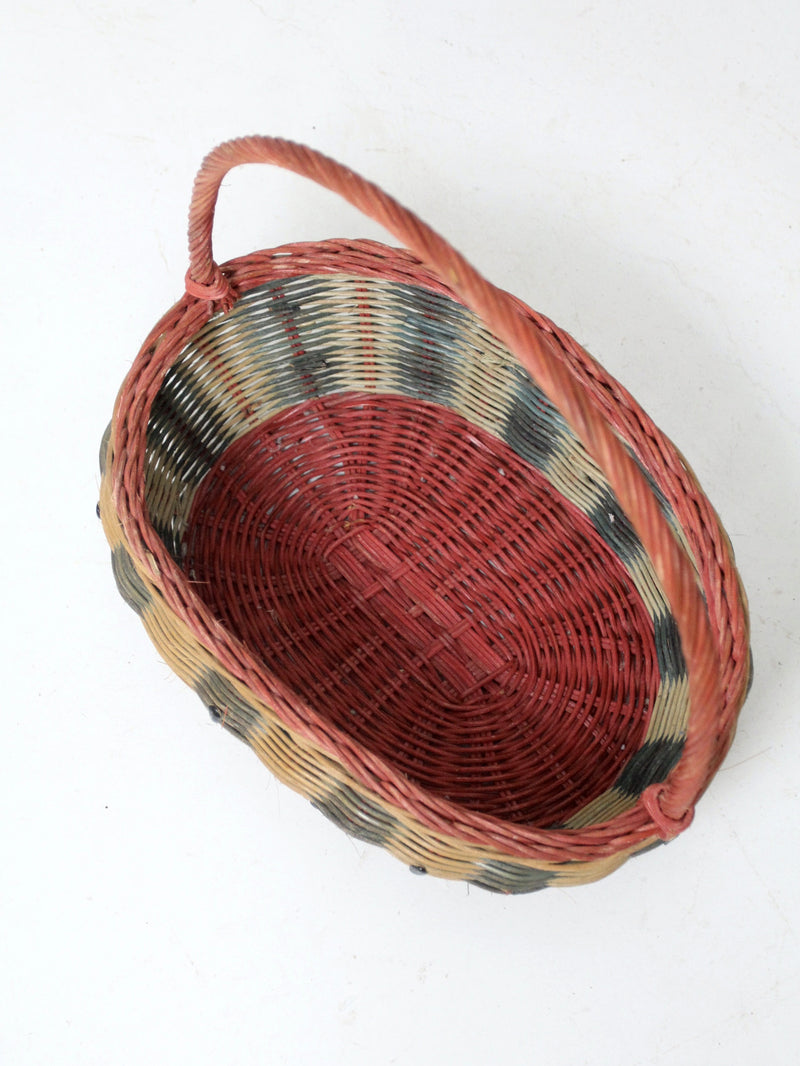 vintage watermelon basket