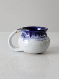 vintage studio pottery mug