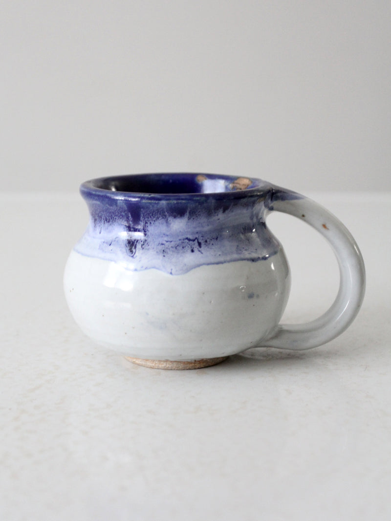 vintage studio pottery mug