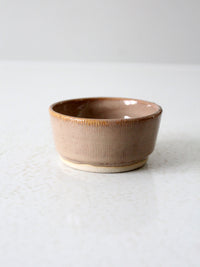 vintage handmade pottery bowl