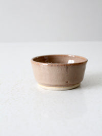 vintage handmade pottery bowl