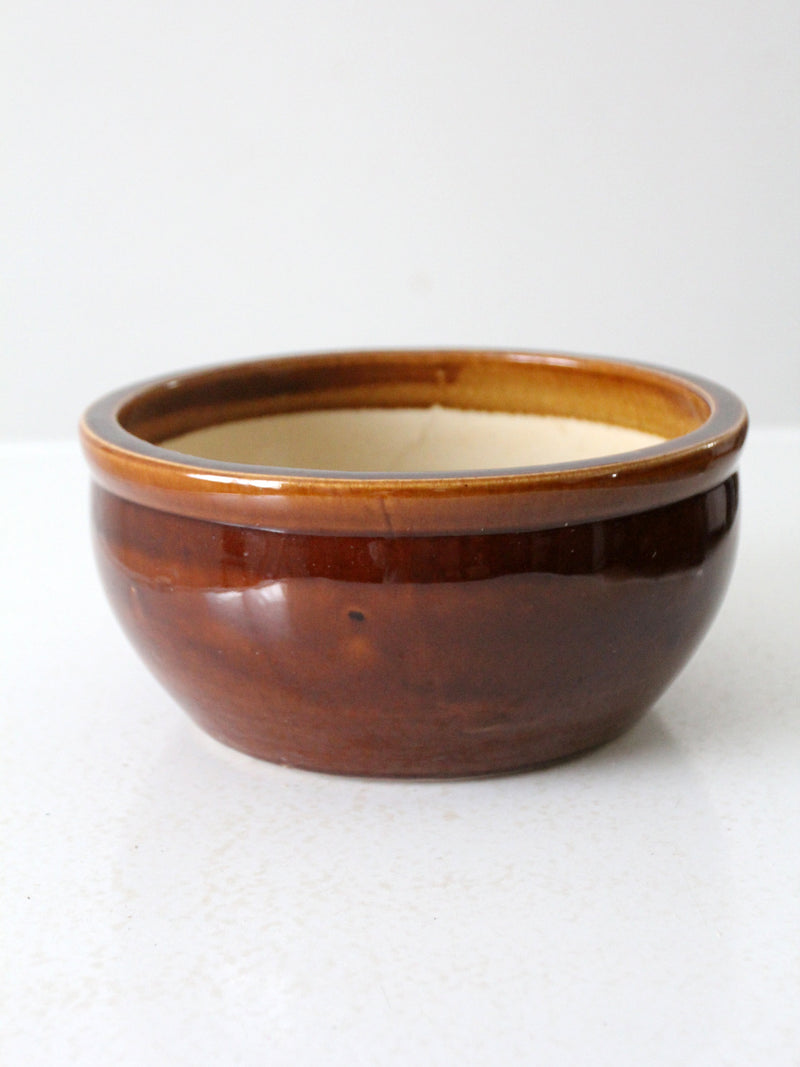 antique stoneware bowl