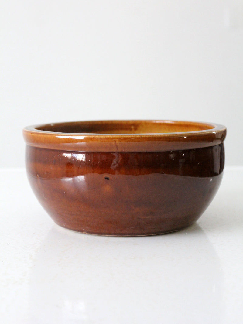 antique stoneware bowl