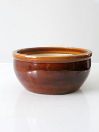 antique stoneware bowl